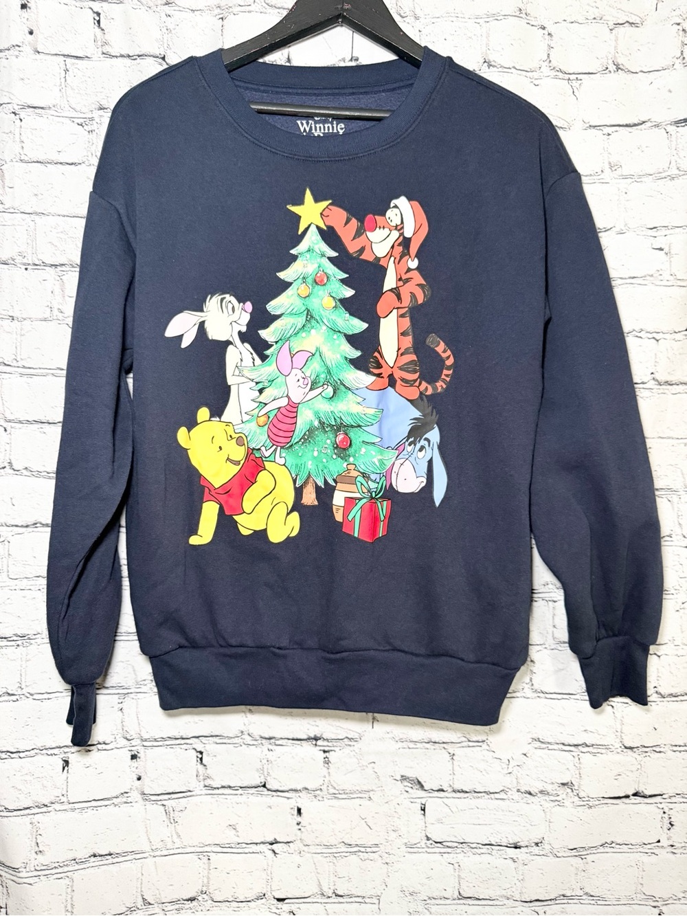 Winnie the Pooh light up sweatshirt. Size S
